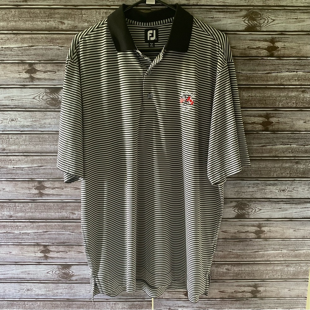 FootJoy Men's St. Croix‎ Country Club Short Sleeved Shirt Size L